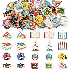 20Pcs 10 Styles Alloy Enamel Pendants&nbsp;ENAM-YW0009-32