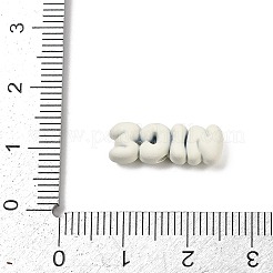 Spray Painted Alloy Beads&nbsp;PALLOY-S038-11B
