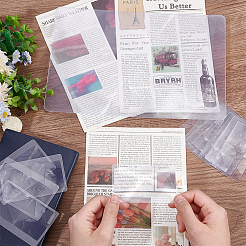 AHADEMAKER 25Pcs 2 Style PVC Plasic Portable Magnifying Lenses&nbsp;TOOL-GA0001-65