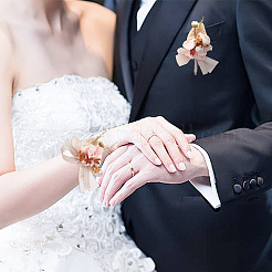 6Pcs 2 Styles Silk Cloth Imitation Rose Boutonniere & Wrist Corsage&nbsp;AJEW-GO0001-30