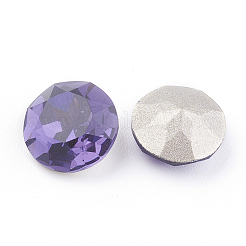Pointed Back & Back Plated K9 Glass Rhinestone Cabochons&nbsp;RGLA-J012-10mm-277