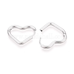 304 Stainless Steel Hoop Earrings&nbsp;STAS-T074-52P