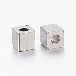 Tarnish Resistant 304 Stainless Steel Beads&nbsp;STAS-F148-5x5-06P