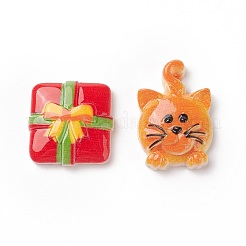 Opaque & Transparent Resin Cabochons&nbsp;RESI-XCP0001-85