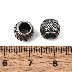 316 Surgical Stainless Steel European Beads&nbsp;SA-CBA1C2C-06AS