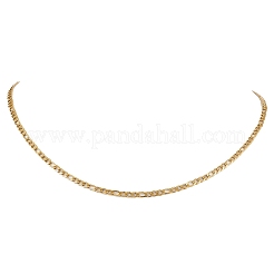5Pcs 5 Styles 304 Stainless Steel Chain Necklaces Sets&nbsp;NJEW-JN05022