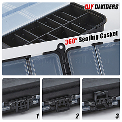 Plastic Fishing Hook Storage Box&nbsp;AJEW-WH0542-041
