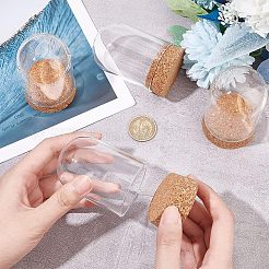 4 Sets High Borosilicate Glass Dome Cover&nbsp;DJEW-NB0001-15