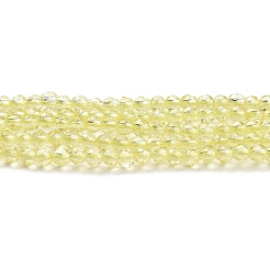 Transparent Glass Beads Strands&nbsp;GLAA-H021-03-04