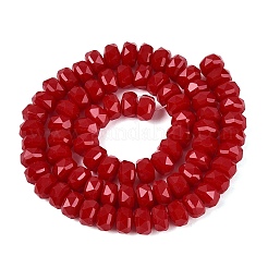 Opaque Glass Beads Strands&nbsp;GLAA-Q114-01A-B04