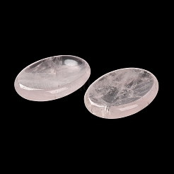 Natural Rose Quartz Oval Worry Stone&nbsp;G-R487-01C