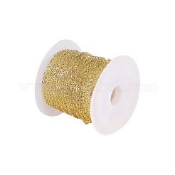 Brass Coated Iron Cable Chains&nbsp;CH-CJ0001-02G