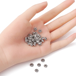 Tibetan Style Alloy Spacer Beads&nbsp;TIBEB-YW0001-07