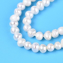 Natural Cultured Freshwater Pearl Beads Strands&nbsp;PEAR-T006-31