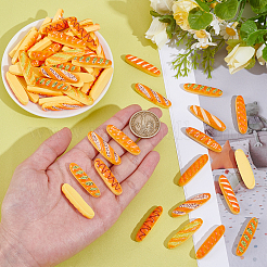 60Pcs Resin Baguette Micro Landscape Scene Ornaments&nbsp;AJEW-NB0007-15