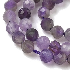 Natural Amethyst Beads Strands&nbsp;G-A252-A03-01A