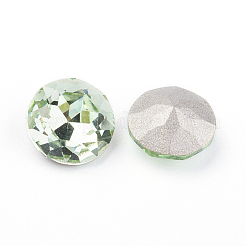 Pointed Back & Back Plated K9 Glass Rhinestone Cabochons&nbsp;RGLA-J012-8mm-238