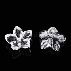 Transparent Glass Bead Caps&nbsp;GLAA-N001-07