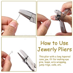 Steel Round Nose and Flat Nylon Jaw Pliers&nbsp;PT-Q006-02