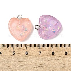 Transparent Resin Pendants&nbsp;RESI-Q020-03A