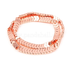 Electroplated Non-magnetic Synthetic Hematite Beads Strands&nbsp;G-F682-04A-RG
