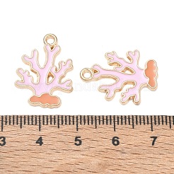Alloy Enamel Pendants&nbsp;AL-CBAE435-52G-01