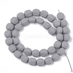 Spray Painted Non-magnetic Synthetic Hematite Beads Strands&nbsp;G-T116-29-11