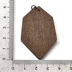 Poplar Wood Pendants&nbsp;FIND-B045-04