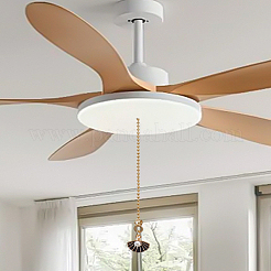 6Pcs Alloy Enamel Charms Ceiling Fan Pull Chain Extenders&nbsp;HJEW-LP00063