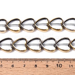 Electroplate Glass Beads Strands&nbsp;EGLA-T021-23B