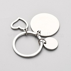 201 Stainless Steel Keychains&nbsp;KEYC-WH20005-022