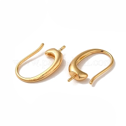 Rack Plating Brass Earring Hooks&nbsp;KK-G480-09G