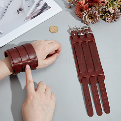 Punk Rock Style Leather Bracelets&nbsp;BJEW-WH0816-013A