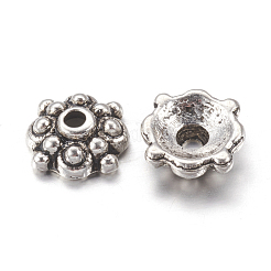 Tibetan Style Alloy Bead Caps&nbsp;X-LF0664Y-NF