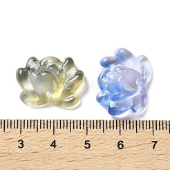 Transparent Glass Connector Charms&nbsp;GLAA-A015-01D