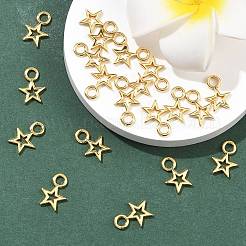 SHEGRACE Brass Star Charms&nbsp;XGR0160G-101G