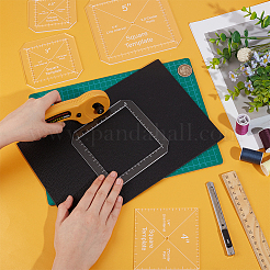 Transparent Acrylic Templates&nbsp;DIY-WH0308-640A