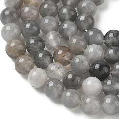 Natural Cloudy Quartz Beads Strands&nbsp;G-D840-69-6mm