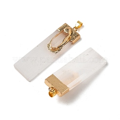 Natural Quartz Crystal & Selenite Big Pendants&nbsp;G-H084-09G-01