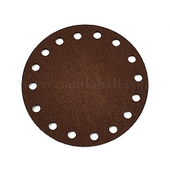 Flat Round Felt Fabric&nbsp;DIY-WH0250-76B