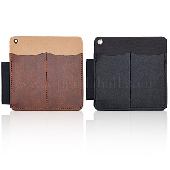 2Pcs 2 Colors Imitation Leather Outdoor EDC Tactical Tool Case&nbsp;AJEW-CL0001-92