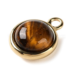 Natural Tiger Eye Pendants&nbsp;STAS-L022-398G-G