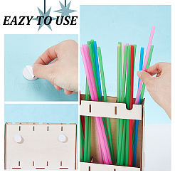 MDF Straw Display Holder&nbsp;ODIS-WH0025-236