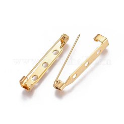304 Stainless Steel Brooch Findings&nbsp;STAS-L221-01A