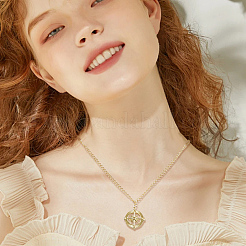 8Pcs Brass Pendants&nbsp;KK-SC0007-25