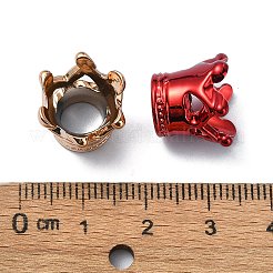 UV Plating Acrylic European Large Hole Beads&nbsp;OACR-E033-05