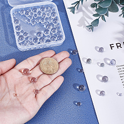 85Pcs 4 Styles Natural Quartz Sphere Beads&nbsp;G-NB0006-12