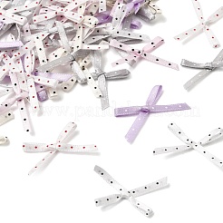 Polyester Bowknot with Polka Dot Sew on Ornament Accessories&nbsp;DIY-C085-02