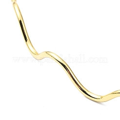 Ion Plating(IP) 304 Stainless Steel Cuff Necklaces&nbsp;NJEW-Z039-02G