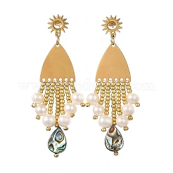 316L Surgical Stainless Steel Chandelier Earrings&nbsp;EJEW-MZ00767